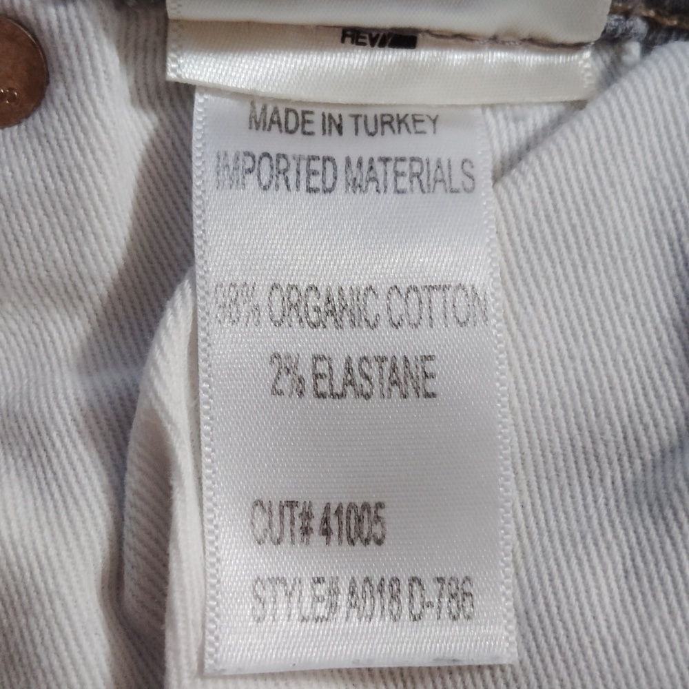 AGOLDE Sophie High Rise Crop Skinny in Portland Destructed Size 26 - Picture 5 of 6